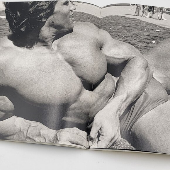 Arnold Schwarzenegger A Portrait By George Butler paperback cover vintage 1990 - Picture 9 of 13